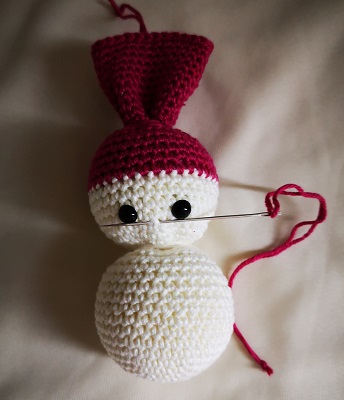 Blog-Inhaltsbild für 'Kostenlose Häkelanleitung - Einfaches Schneemädchen und/oder Eule'